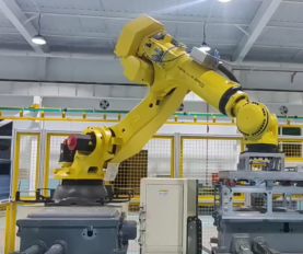 เคสโครงการ | AMR Composite Robot Aluminum Plate CNC Machining Loading และ Unloading Automation