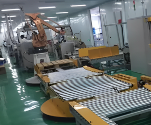 Fuwei Intelligent Robot ตระหนักถึงโซลูชันใหม่สำหรับการโหลดอัตโนมัติและการขนถ่ายพาเลทสายแอสเซมบลี