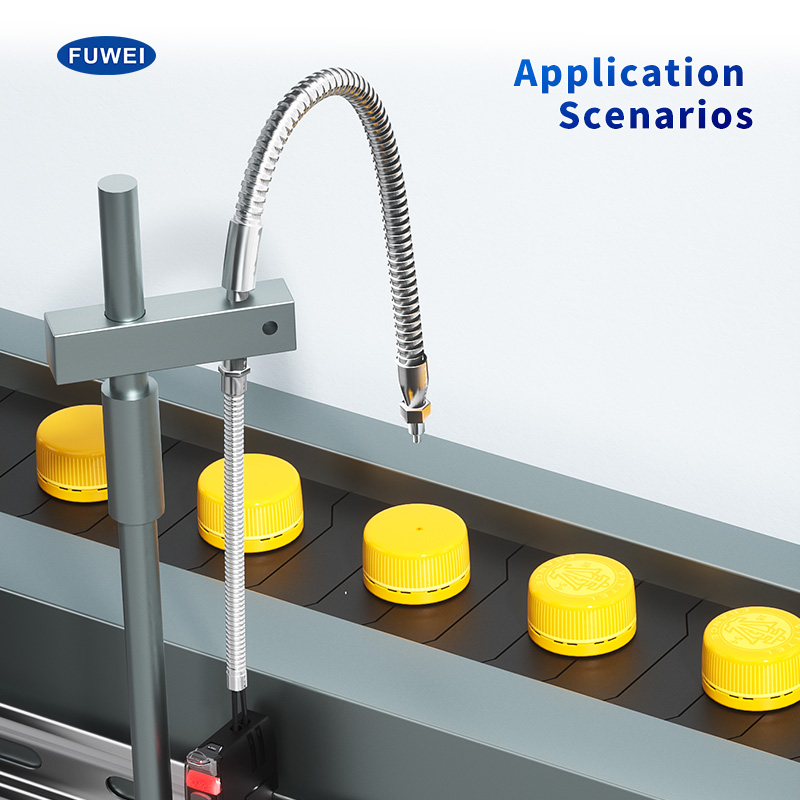 โพรบไฟเบอร์ออปติกรูปทรงคงที่สำหรับเครื่องเข้ารหัส FWRC16-610HT