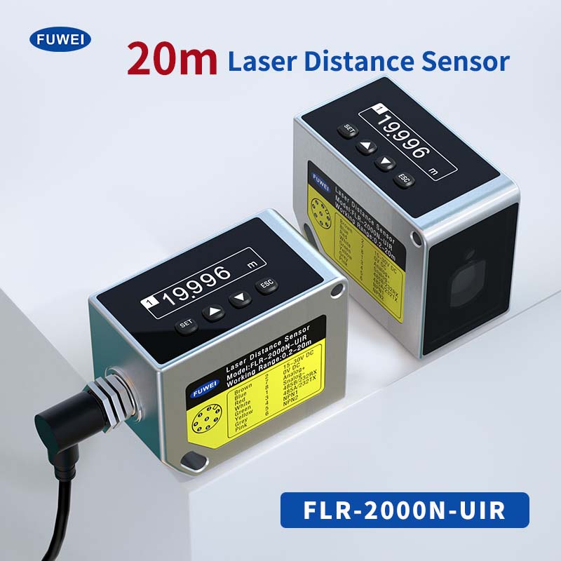 เซนเซอร์วัดระยะเลเซอร์ 20 เมตร FLR-2000N-UIR